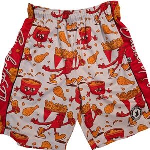 Flow Society Youth Y-L Athletic Shorts‎ Colorful Pattern Made in Pakistan